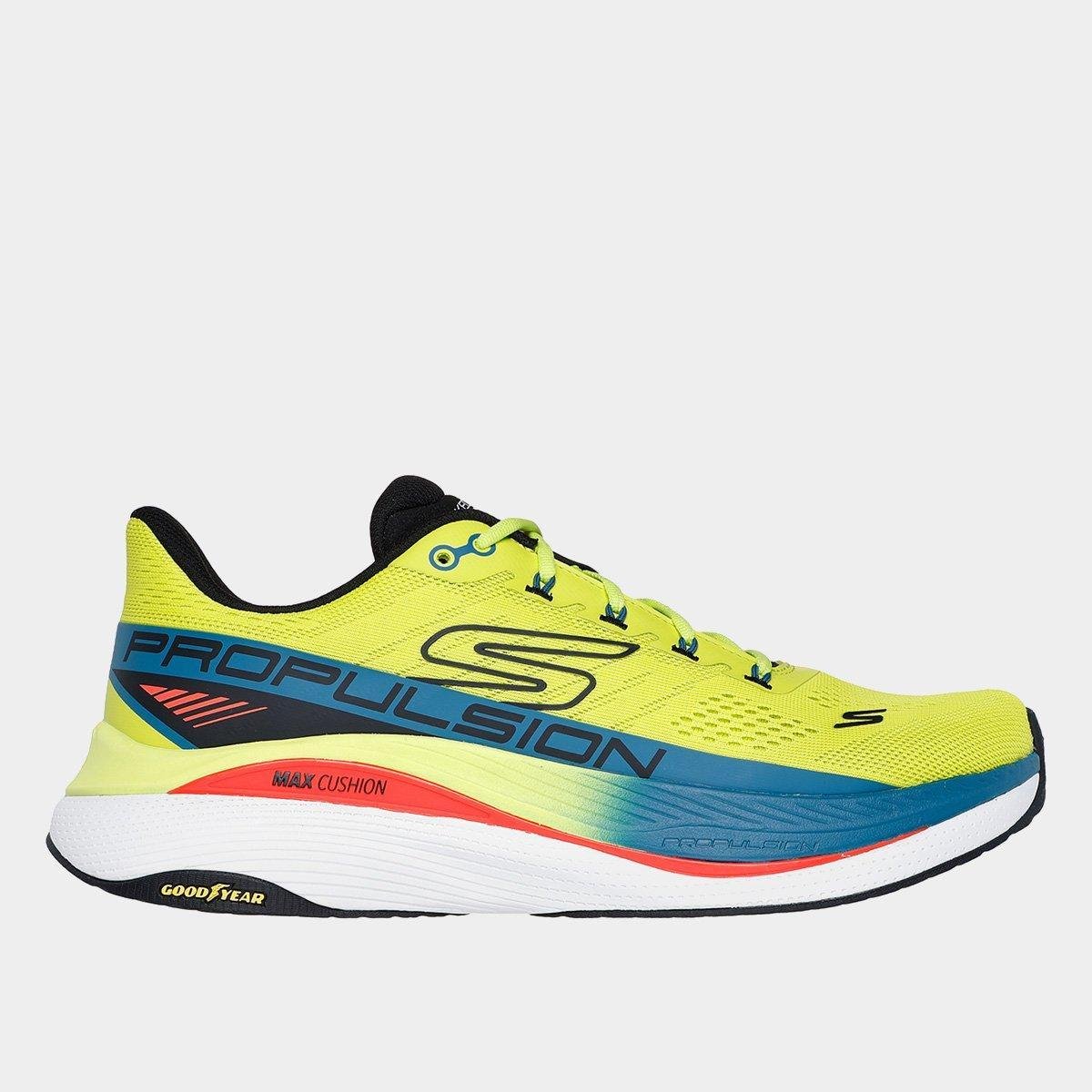 Tênis Skechers Max Cushioning Propulsion Masculino Menor preço em Tênis Skechers Max Cushioning Propulsion Masculino