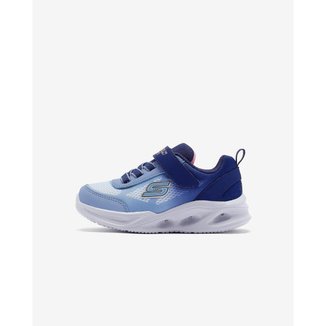 TENIS SKECHERS S LIGHT SOLA GLOW OMBRE DELUXE INFANTIL