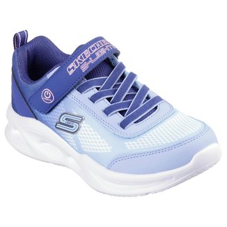 TENIS SKECHERS S LIGHT SOLA GLOW OMBRE DELUXE JUVENIL