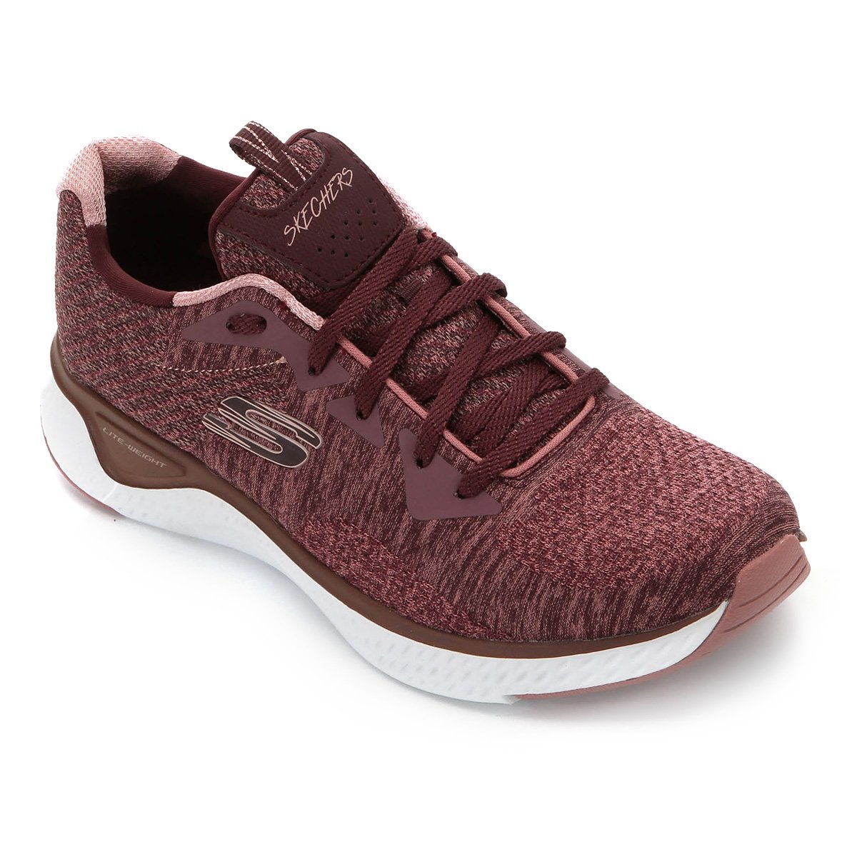 Tênis Skechers Solar Fuse Brisk Escape Feminino - Vinho é ruim? Tênis Skechers Solar Fuse Brisk Escape Feminino - Vinho é boa?