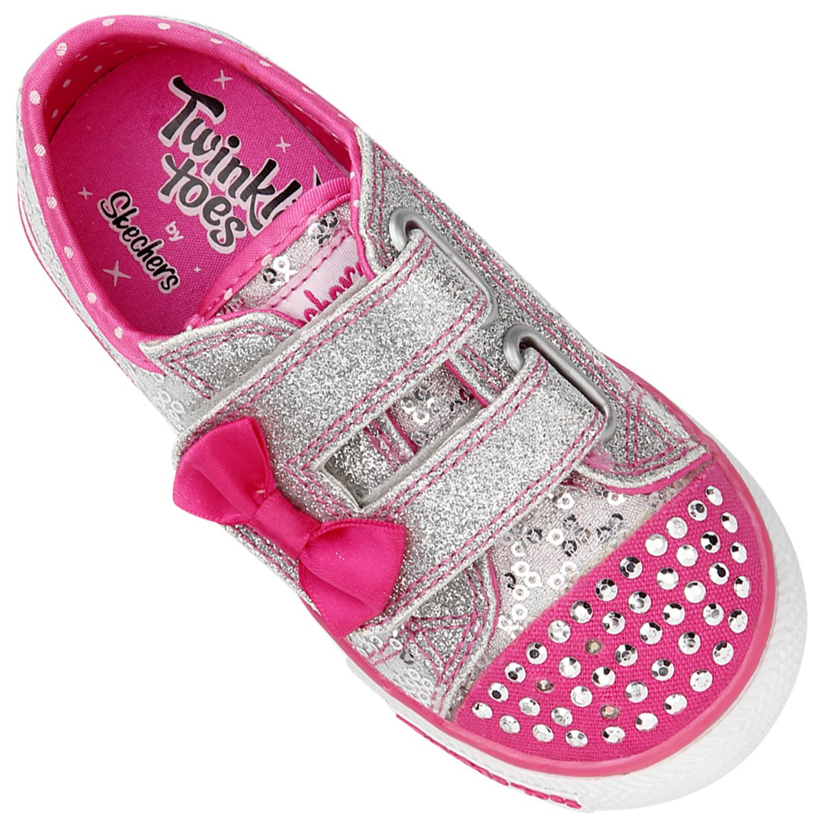 Tênis Skechers Twinkle Toes Shuffles Infantil | Zattini