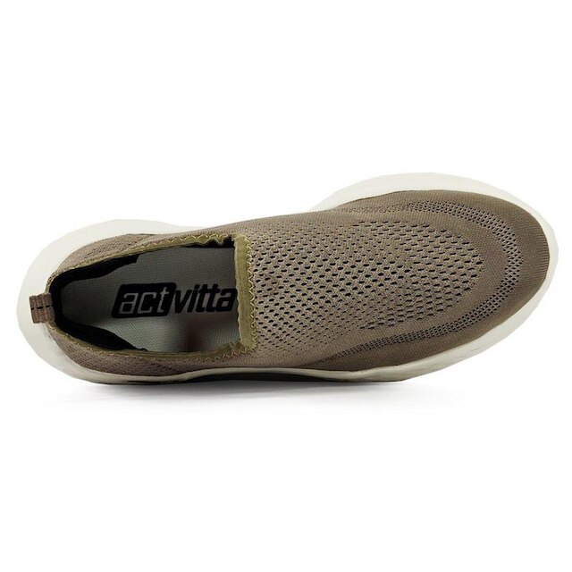 Tênis Slip On Actvitta Academia Calce Fácil Leve 4845 100