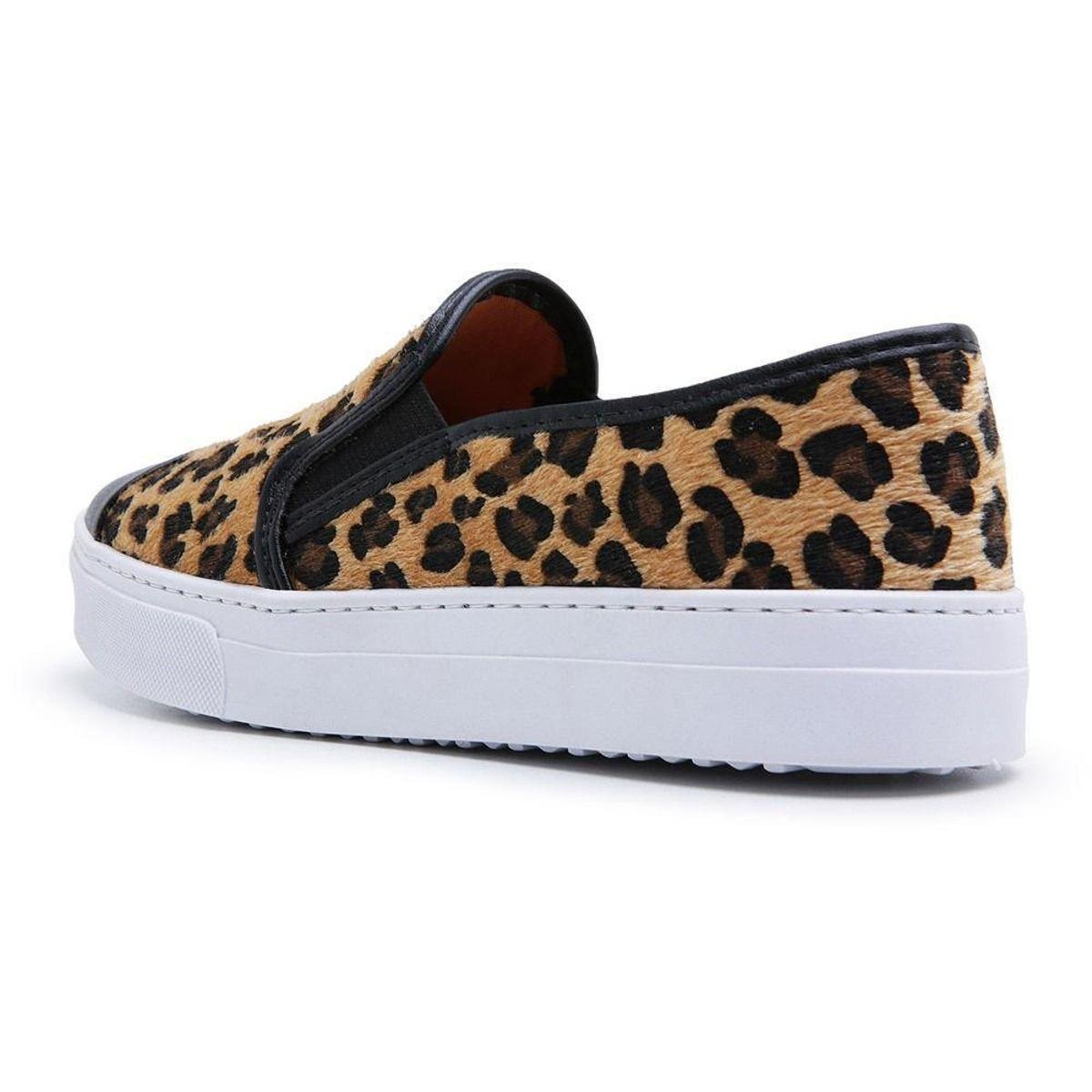 Tênis Slip On Cristaishoes - Onça | Zattini