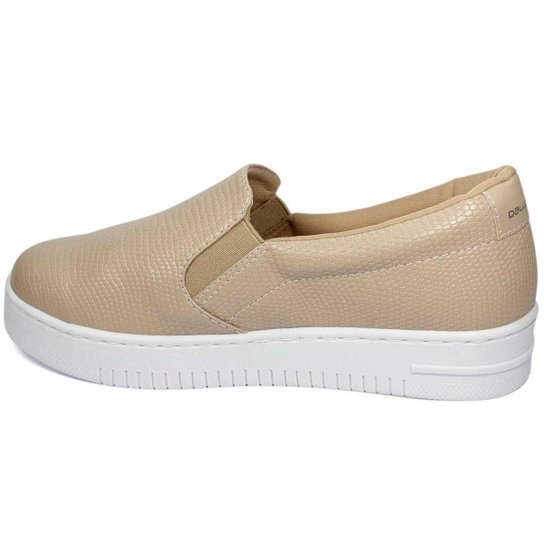 Tênis Slip-On Dalla Vecchia Reptil Mocca 20710748