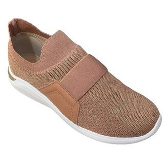 Tenis Slip On Feminino Casual Com Elástico Ultraconforto Modare 7374.206