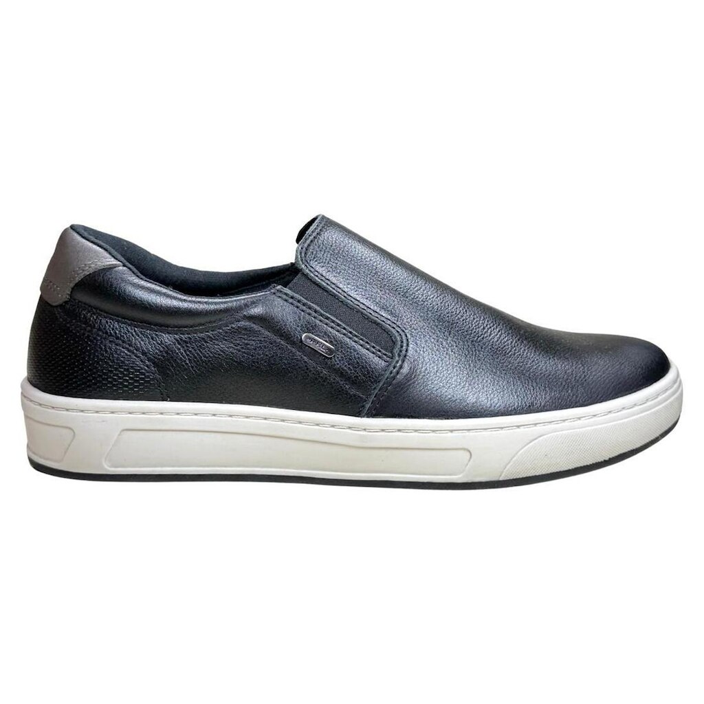 Tênis Slip On Ferricelli Hornet Couro Masculino