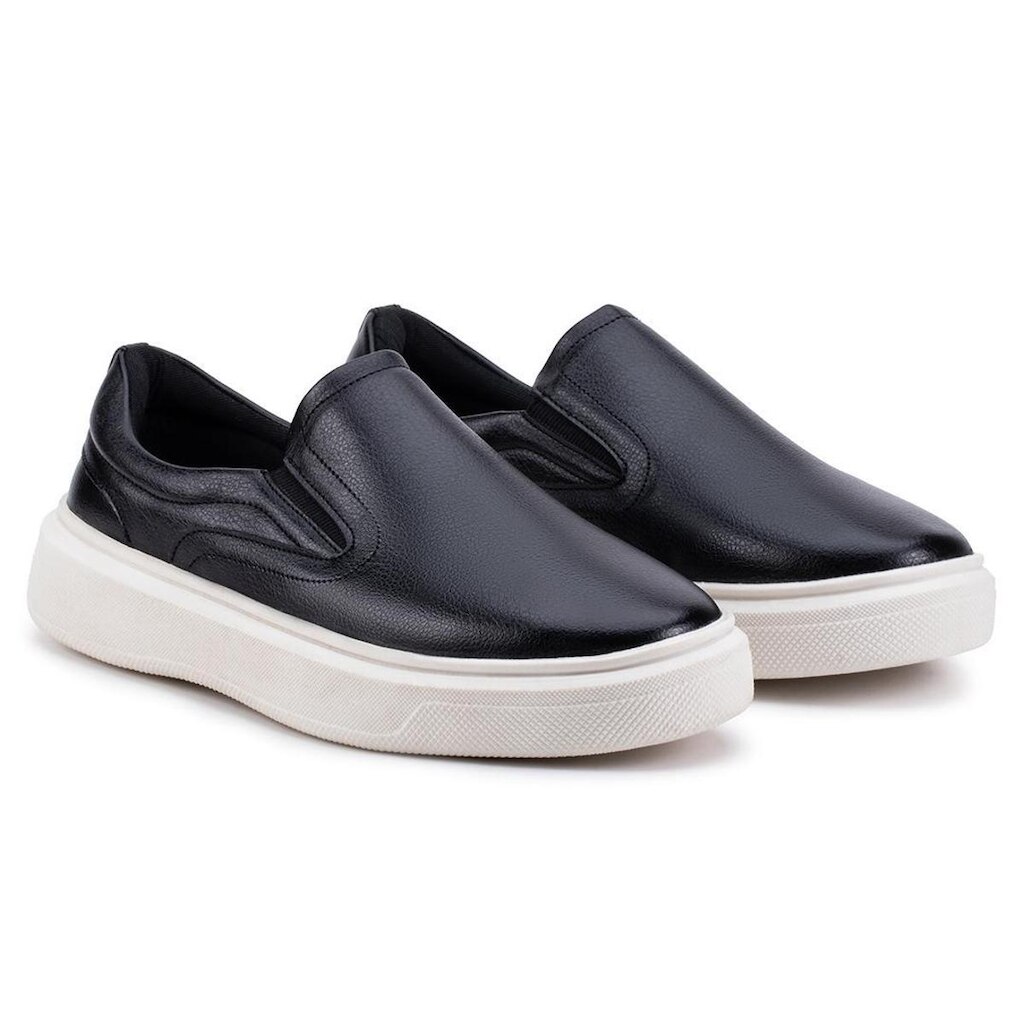 Tênis Slip On Iate Estilo Shoes Calce Fácil Masculino