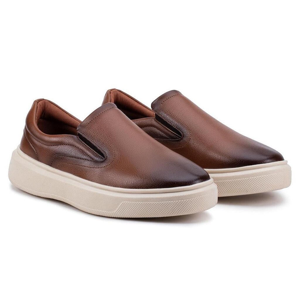 Tênis Slip On Iate Estilo Shoes Calce Fácil Masculino