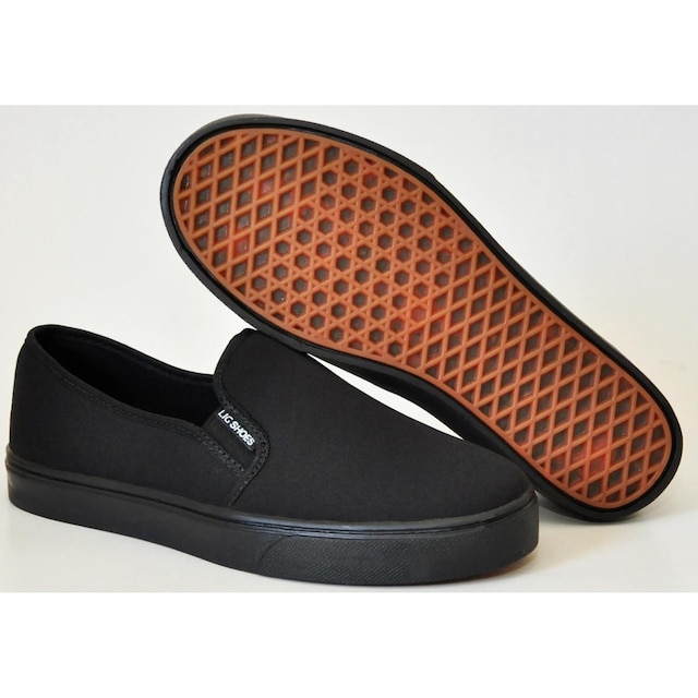 Tênis Slip on Iate Tecido Calce Facil Estilo Moda Macio Confortável Feminino