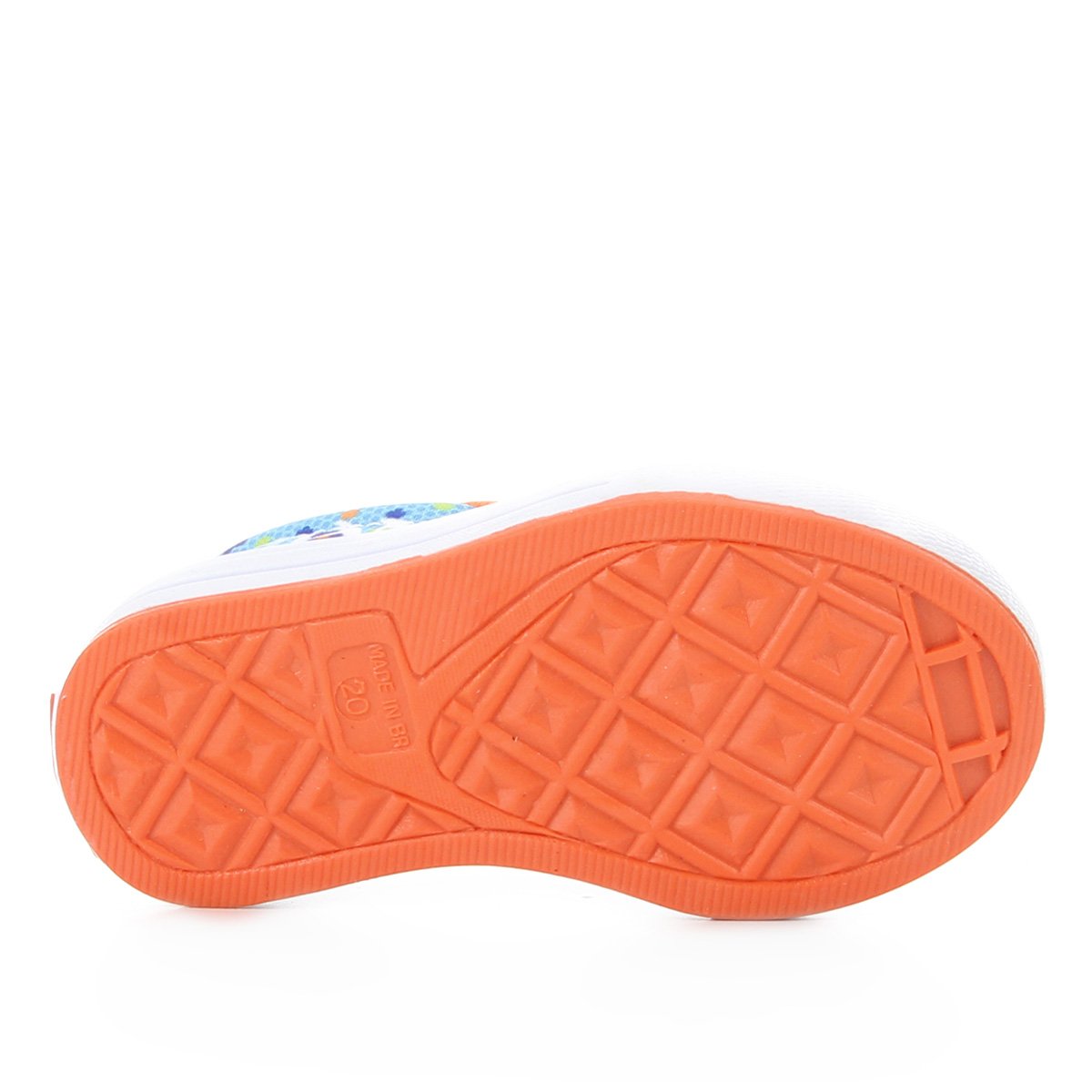 Tênis Slip On Infantil Disney Moana - Azul+Laranja | Zattini