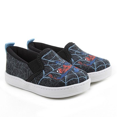 Tênis Slip On Infantil Marvel Spider-Man Masculino - Masculino