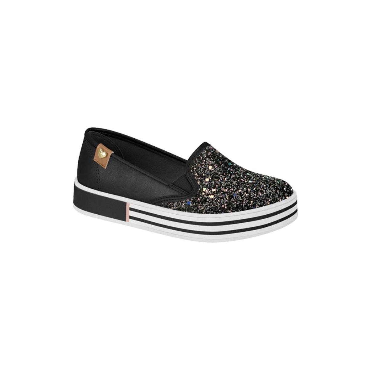 Tênis Slip On Infantil Molekinha Feminino - Preto | Zattini