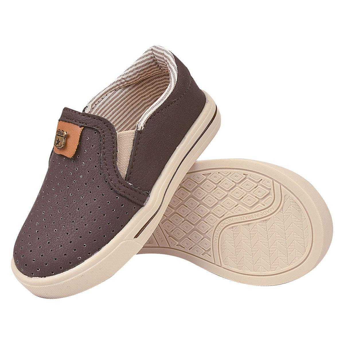 tenis slip on masculino infantil