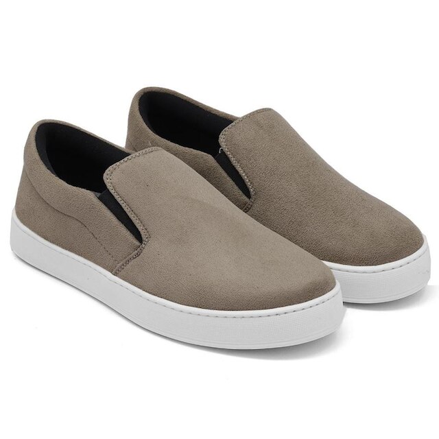 Tênis Slip On Masculino Casual Calce Facil Macio