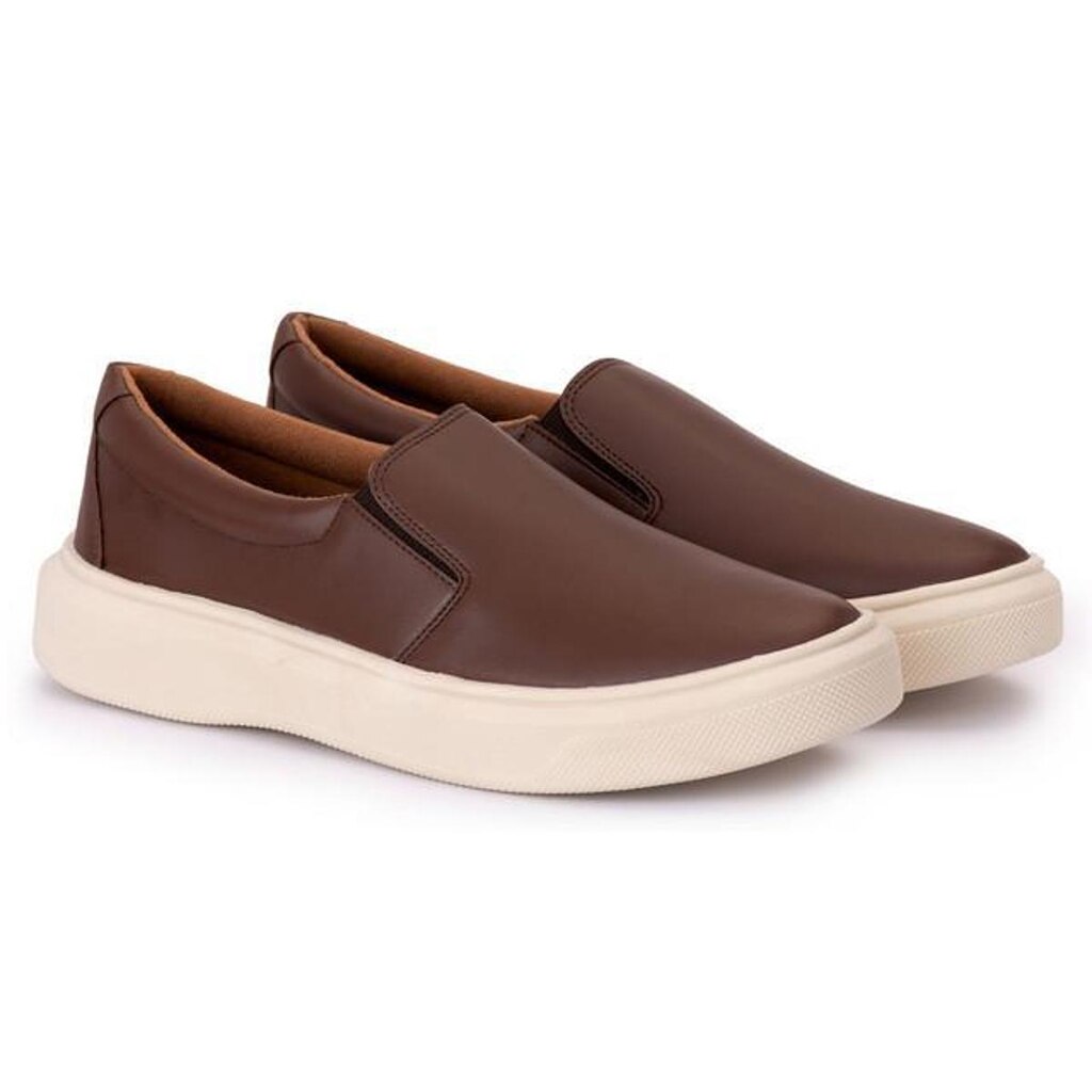 Tênis Slip On Masculino Casual Sapatênis Calce Fácil Sem Cadarço