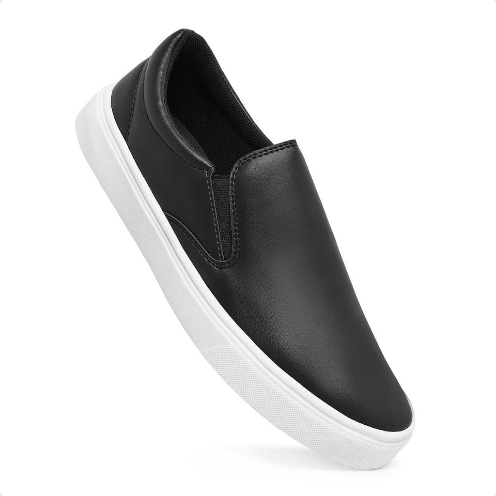 Tênis Slip On Masculino Conforto Sapatênis Iate Sem Cadarço Elástico Leve