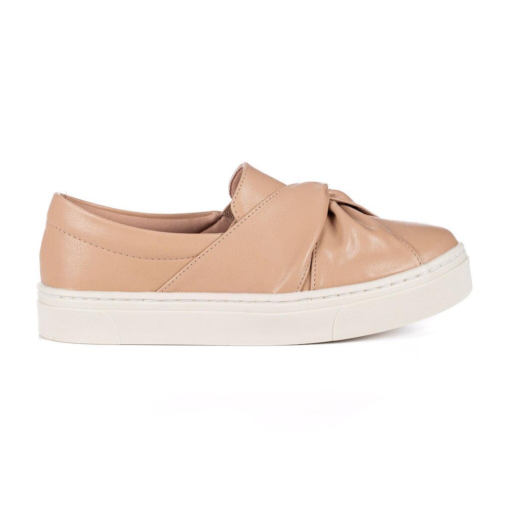 Tênis Slip On Moda Feminina Beth Com Forro Em Espuma