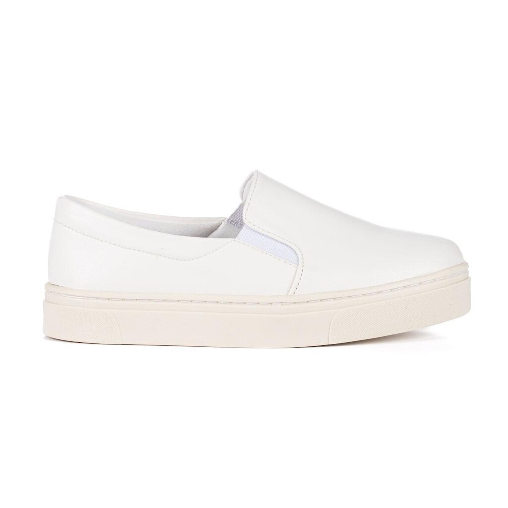 Tenis Slip On Moda Feminino Isabel Com Espuma Confort