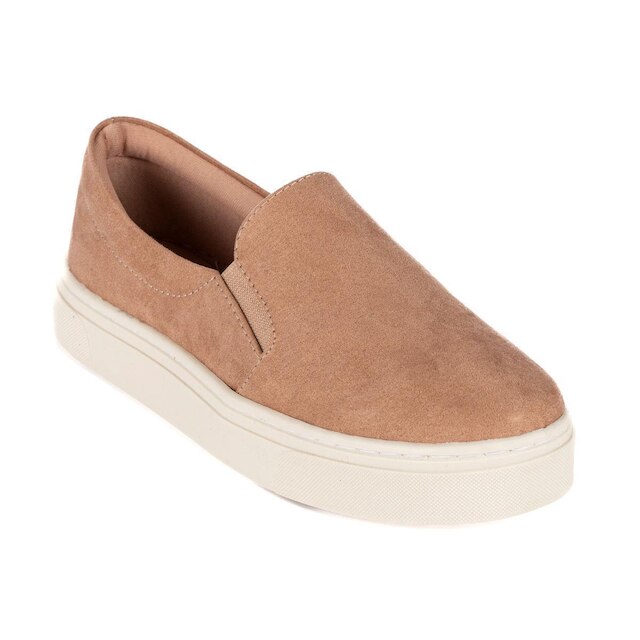 Tenis Slip On Moda Feminino Isabel Com Espuma Confort