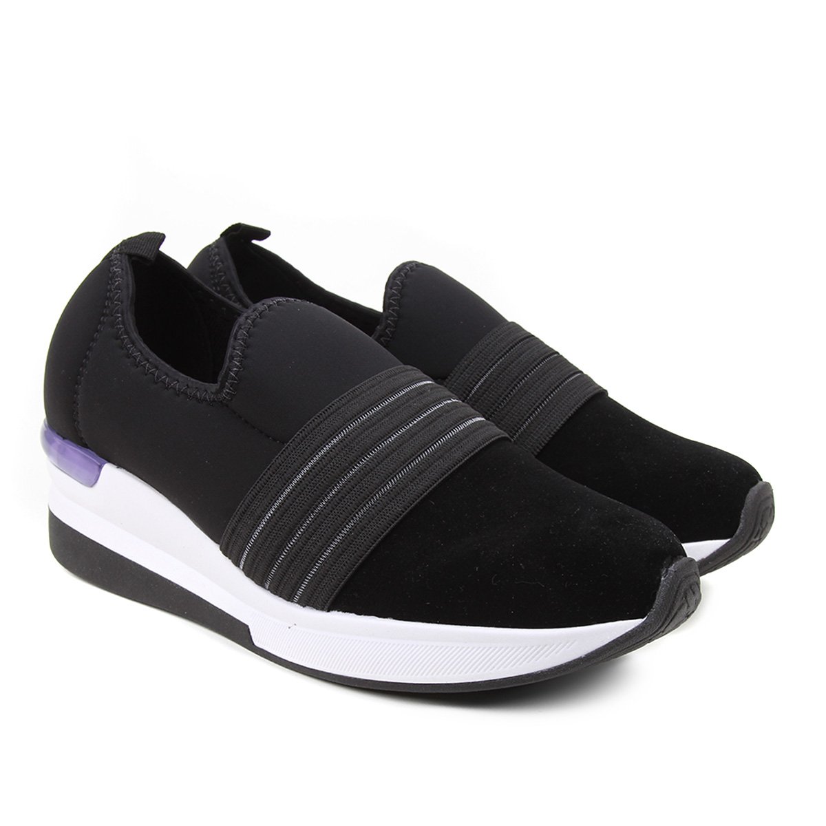 Tênis Slip On Modare Elástico Feminino - Preto é ruim? Tênis Slip On Modare Elástico Feminino - Preto é boa?