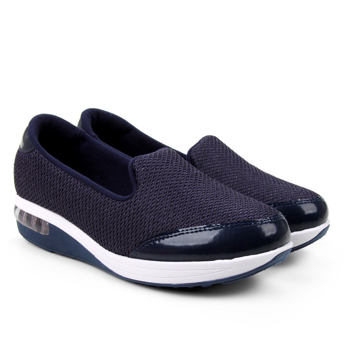 Tênis Slip On Modare Lurex Verniz Feminino - Marinho é ruim? Tênis Slip On Modare Lurex Verniz Feminino - Marinho é boa?