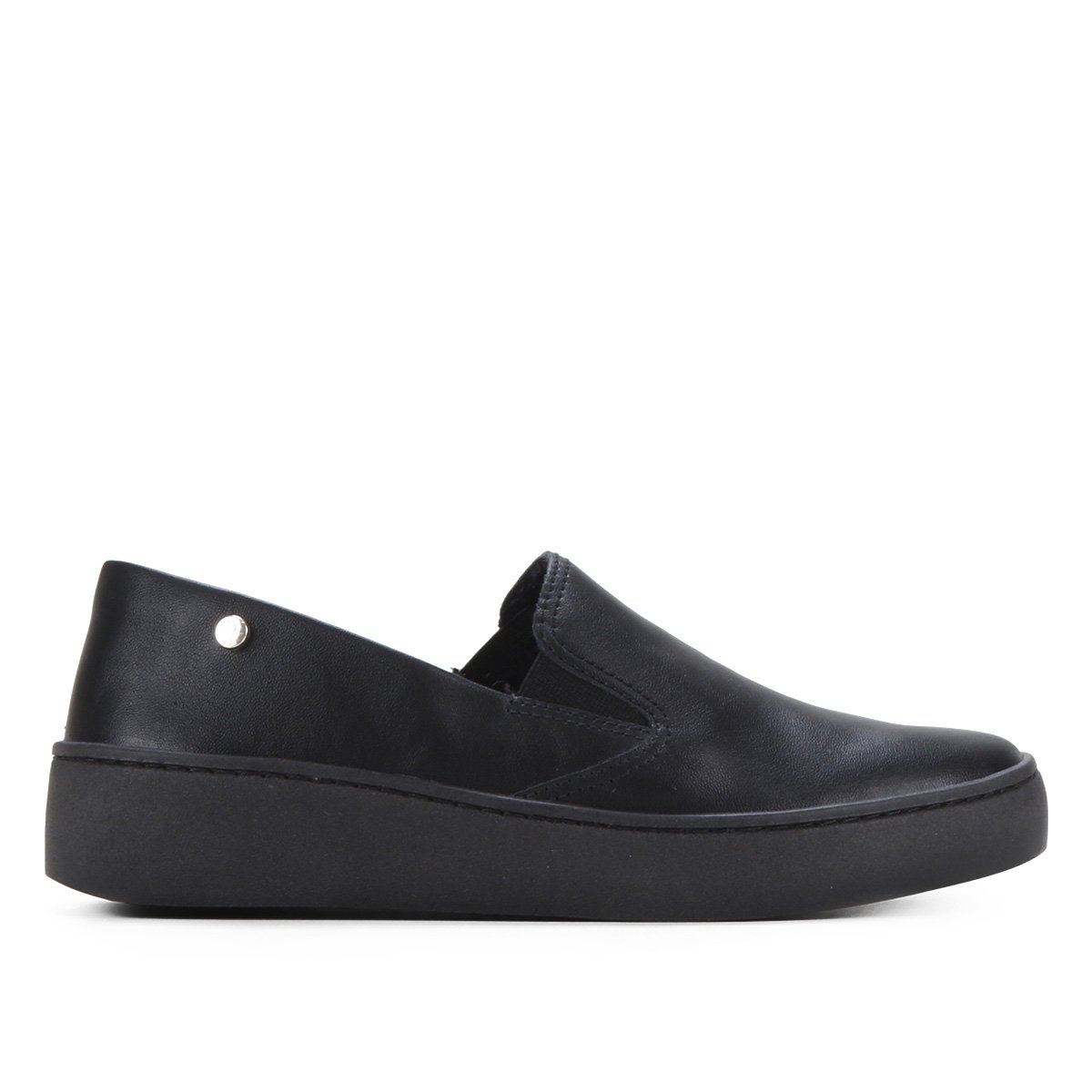 Tênis Slip On Ramarim Liso Feminino - Preto+Chumbo é ruim? Tênis Slip On Ramarim Liso Feminino - Preto+Chumbo é boa?