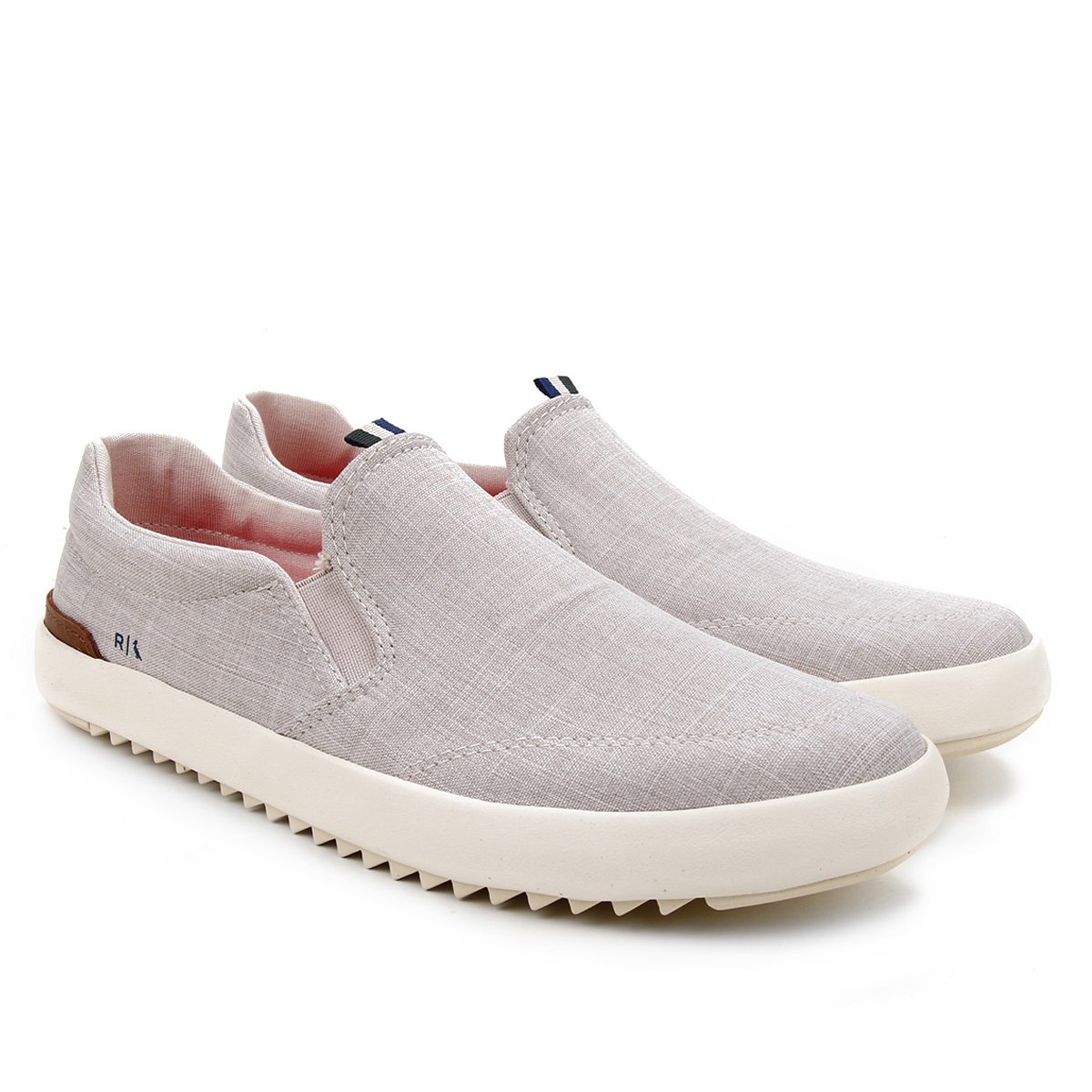 Tênis Slip On Reserva Solado Tratorado Masculino - Areia Menor preço em Tênis Slip On Reserva Solado Tratorado Masculino - Areia