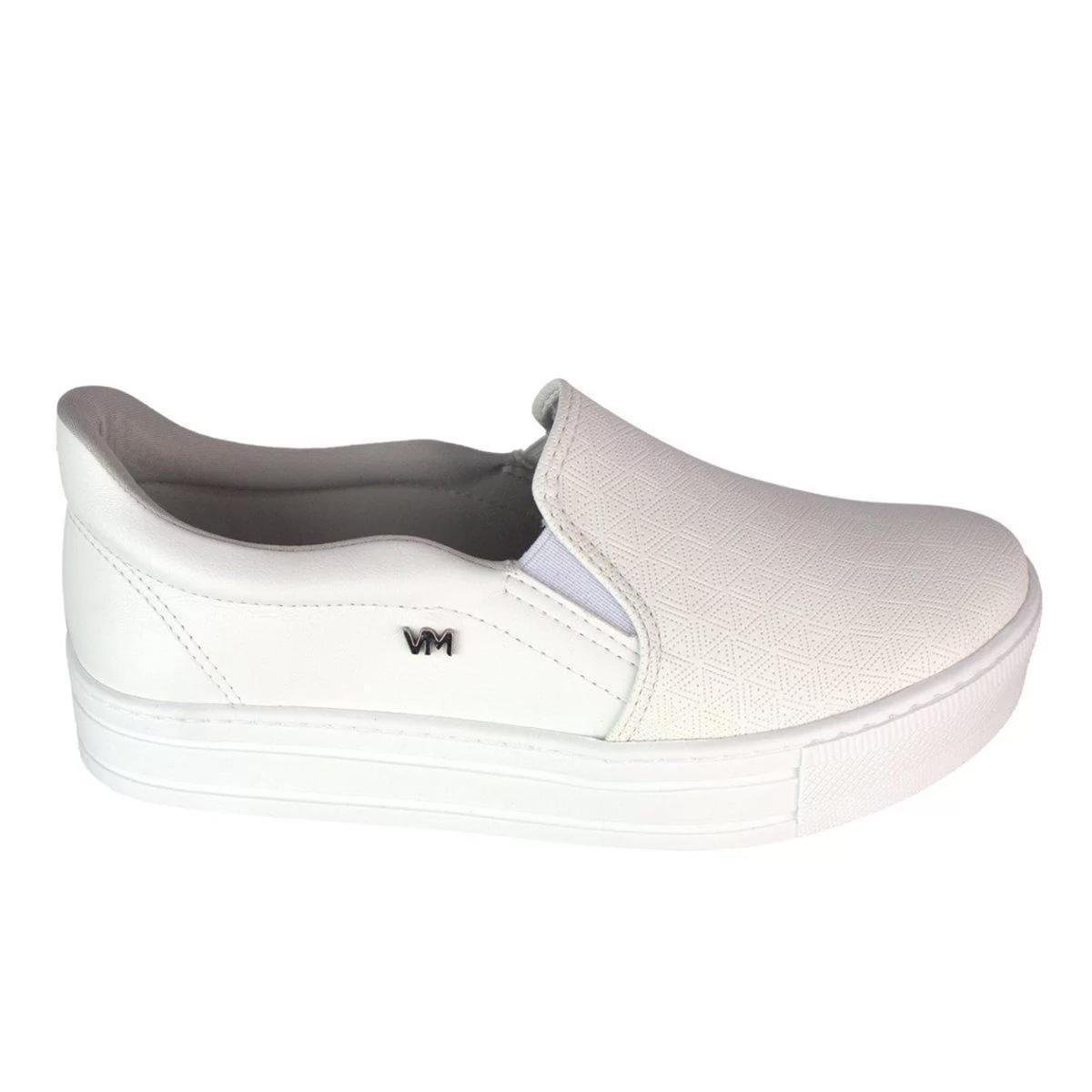 Tênis Slip On Via Marte Feminino 22-10209 Menor preço em Tênis Slip On Via Marte Feminino 22-10209