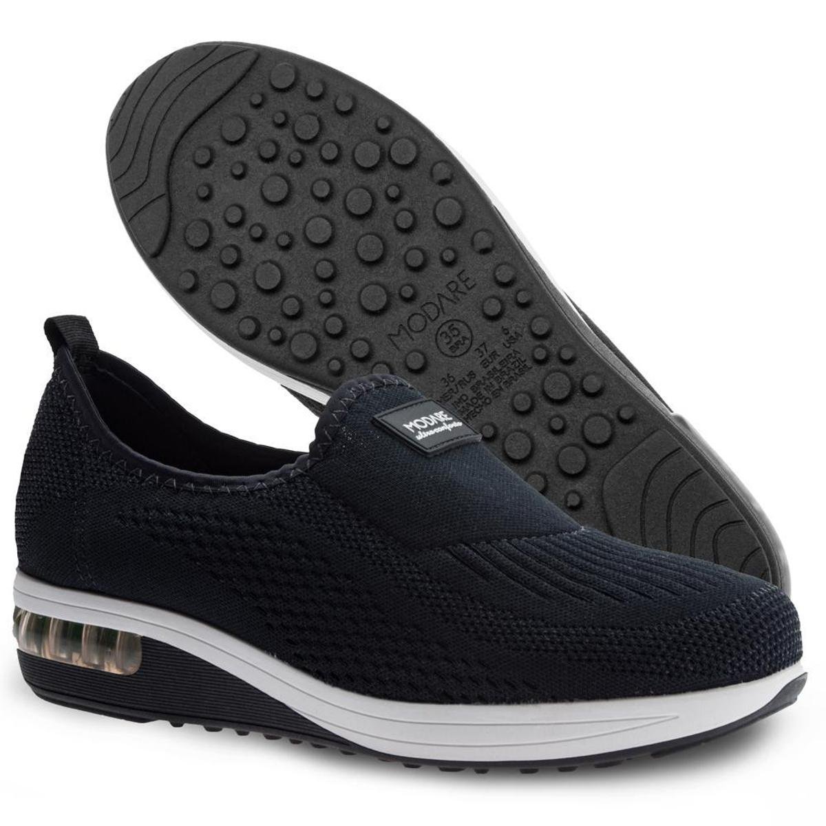 tenis preto feminino cano baixo