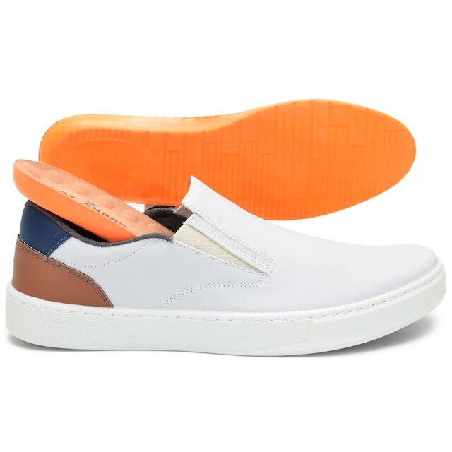 Tênis Sliper Masculino Casual Moderno