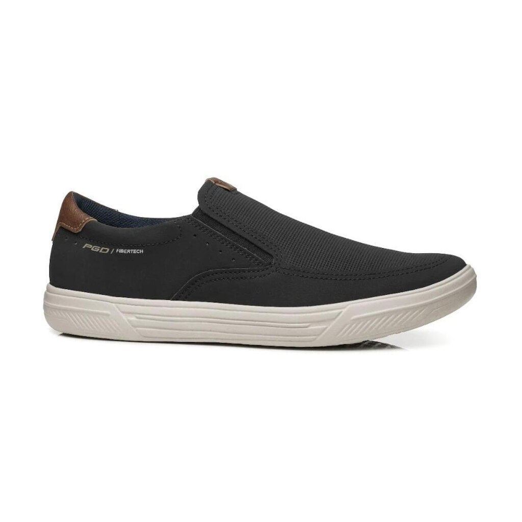 TENIS SLIPON PEGADA PRETO/PINHAO 172802 07