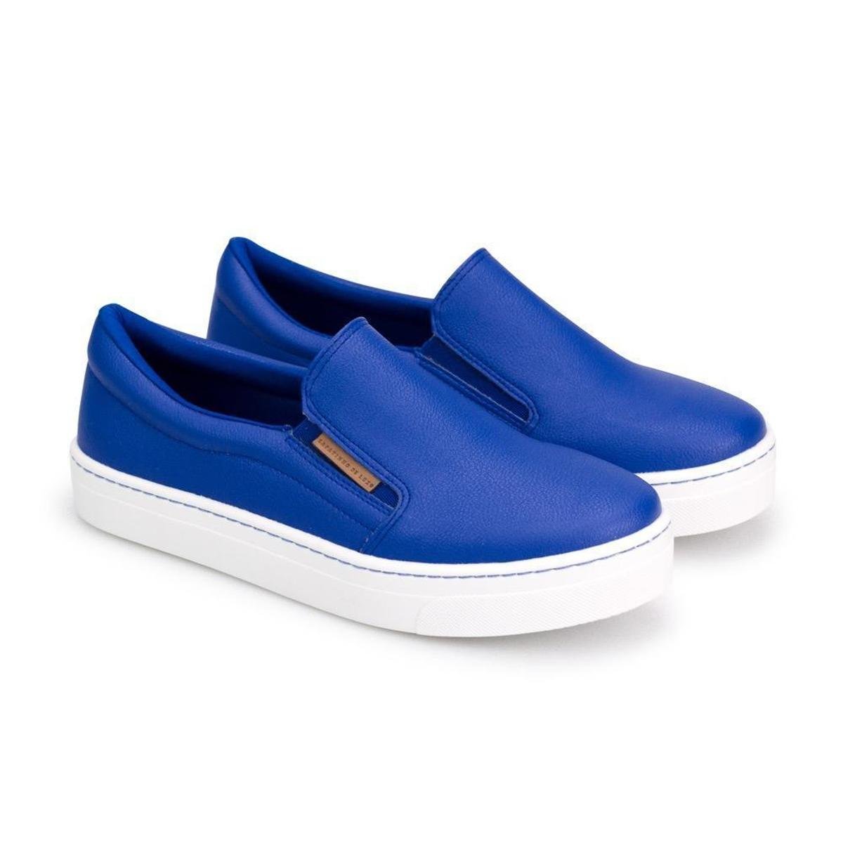 Tênis Slipper Napa Naturale Branco SAPATINHO DE LUXO - Preto | Zattini