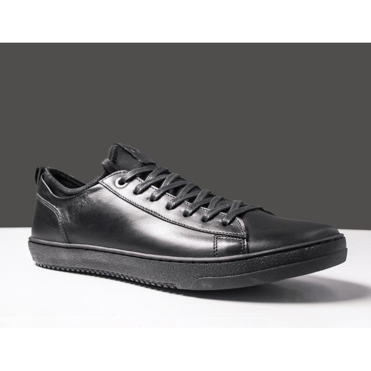 Tênis Sneaker Casual Masculino Mioraz Preto - Preto | Zattini