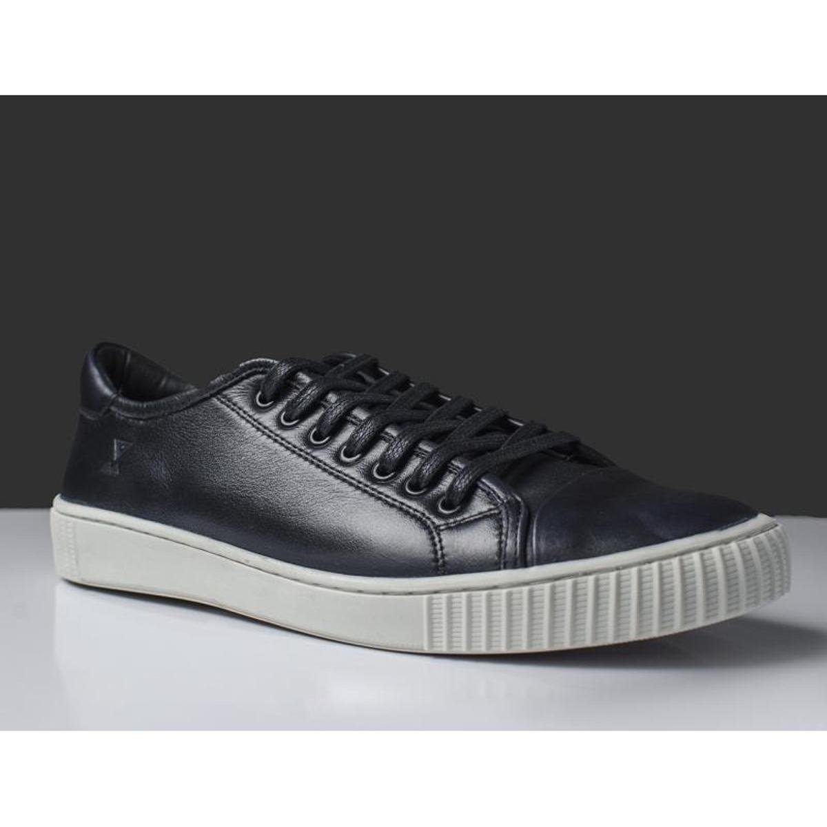 Tênis Sneaker Casual Masculino Mioraz Preto - Preto | Zattini