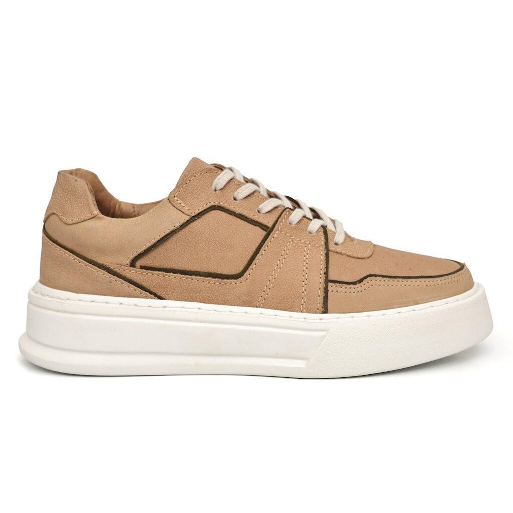 Tênis Sneaker Masculino em Couro de Luxo Premium Artesanal