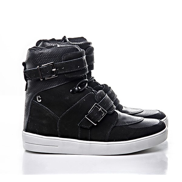 Tênis Sneaker Rock Fit Cano Alto Couro Menor preço em Tênis Sneaker Rock Fit Cano Alto Couro