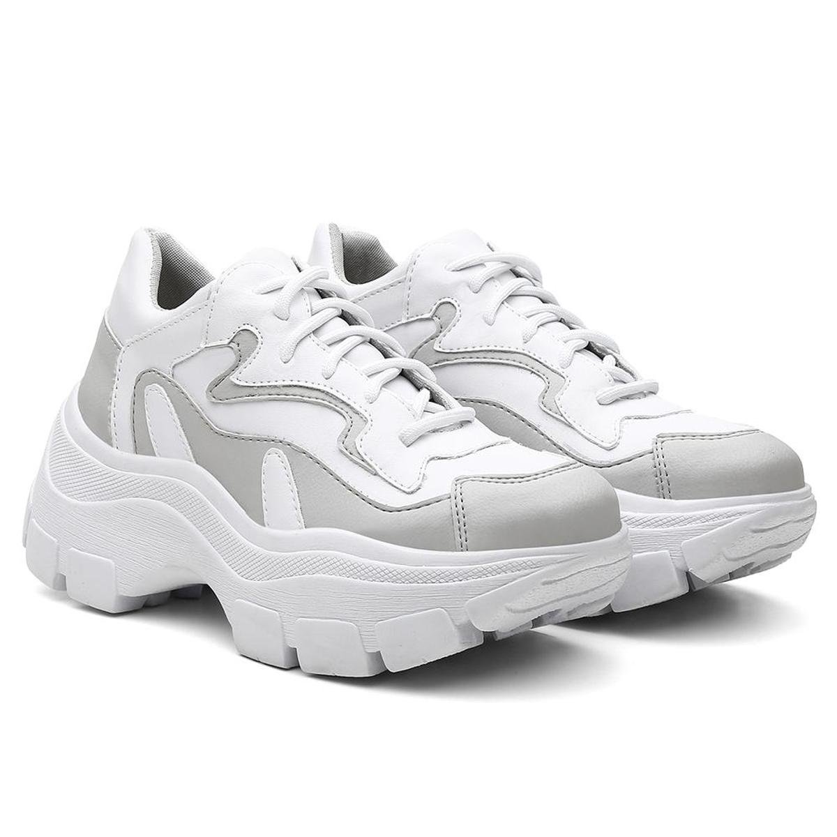 tênis chunky sneaker casual feminino