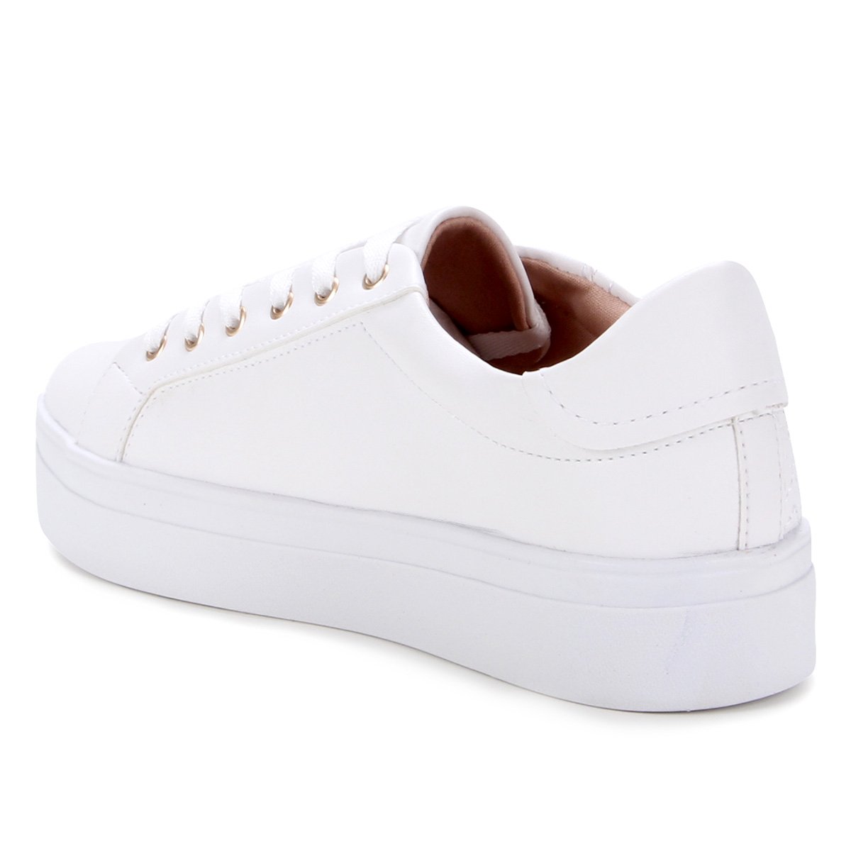 Tênis Somoda Sola Caixa Bordado Feminino - Branco | Zattini