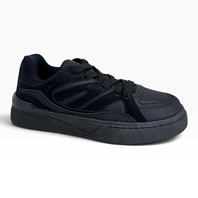 TENIS SOUND MASCULINO STREETWEAR CASUAL SA568 PRETO