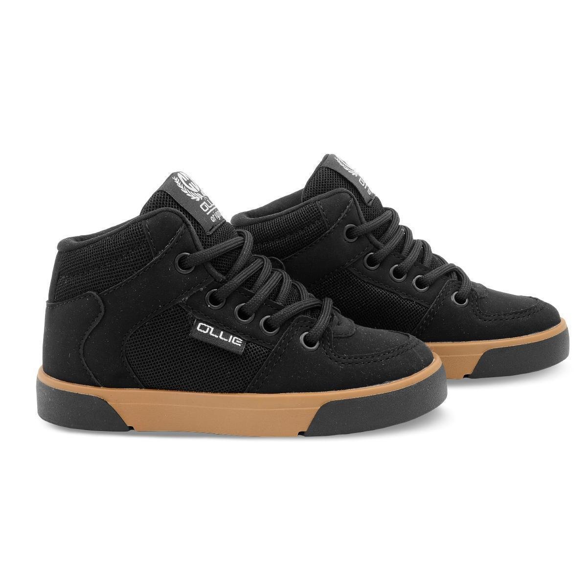 Tenis Street Ollie Infantil Blaze Menino Conforto - Preto Menor preço em Tenis Street Ollie Infantil Blaze Menino Conforto - Preto
