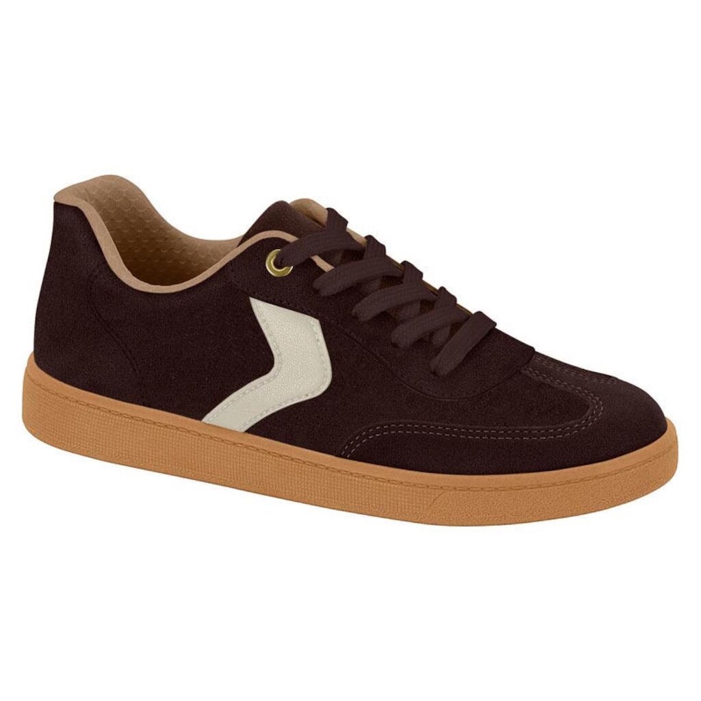 Tênis Streetwear Casual Feminino Beira Rio 4313.103 Marrom e Branco