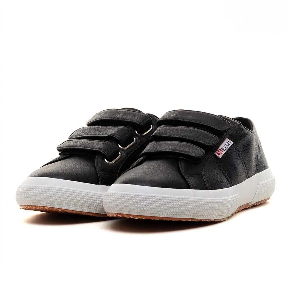 Tênis Superga 2750 FGLU Velcro Preto Zattini