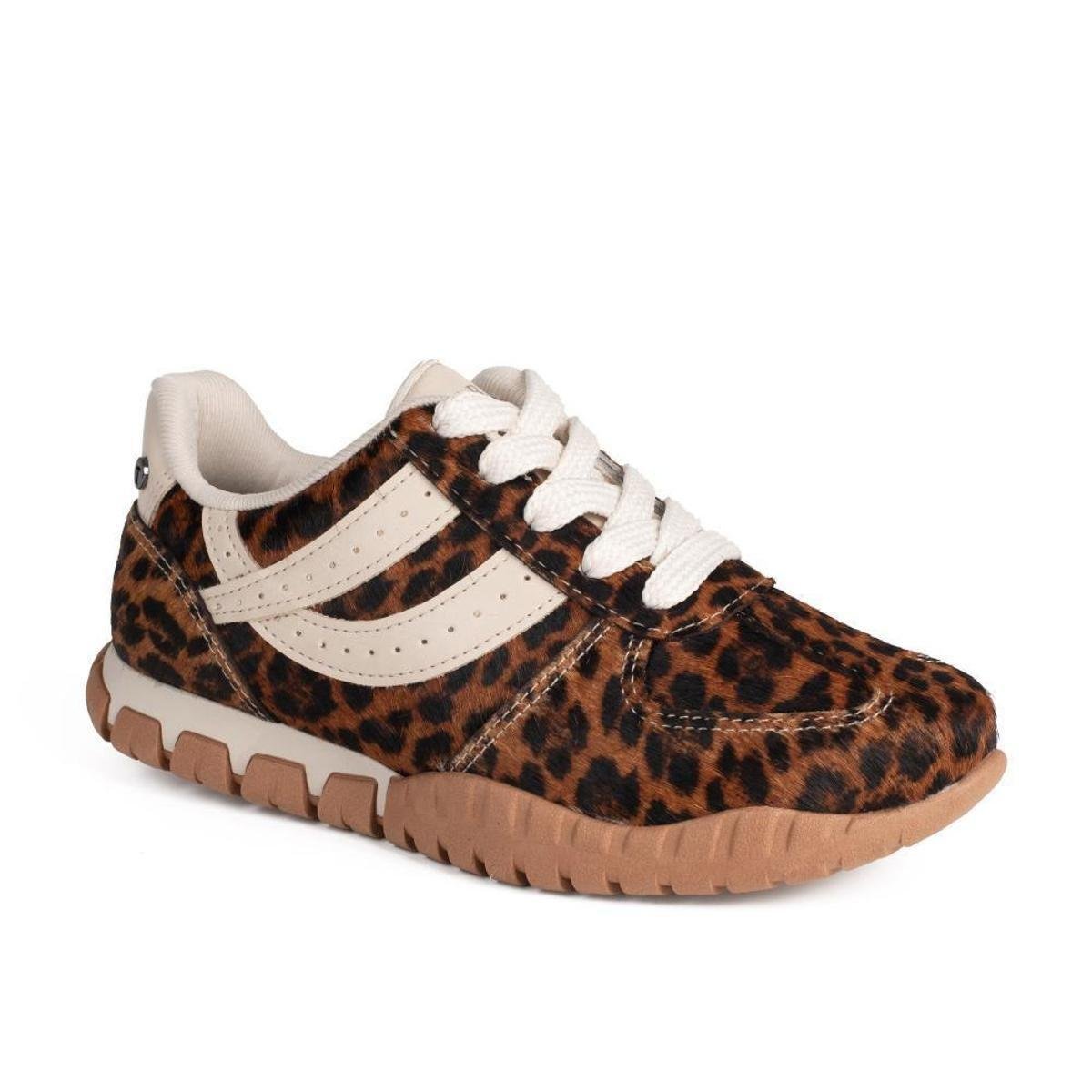 Tenis Carrano Animal Print Tênis Slip On Animal Print Biqueira