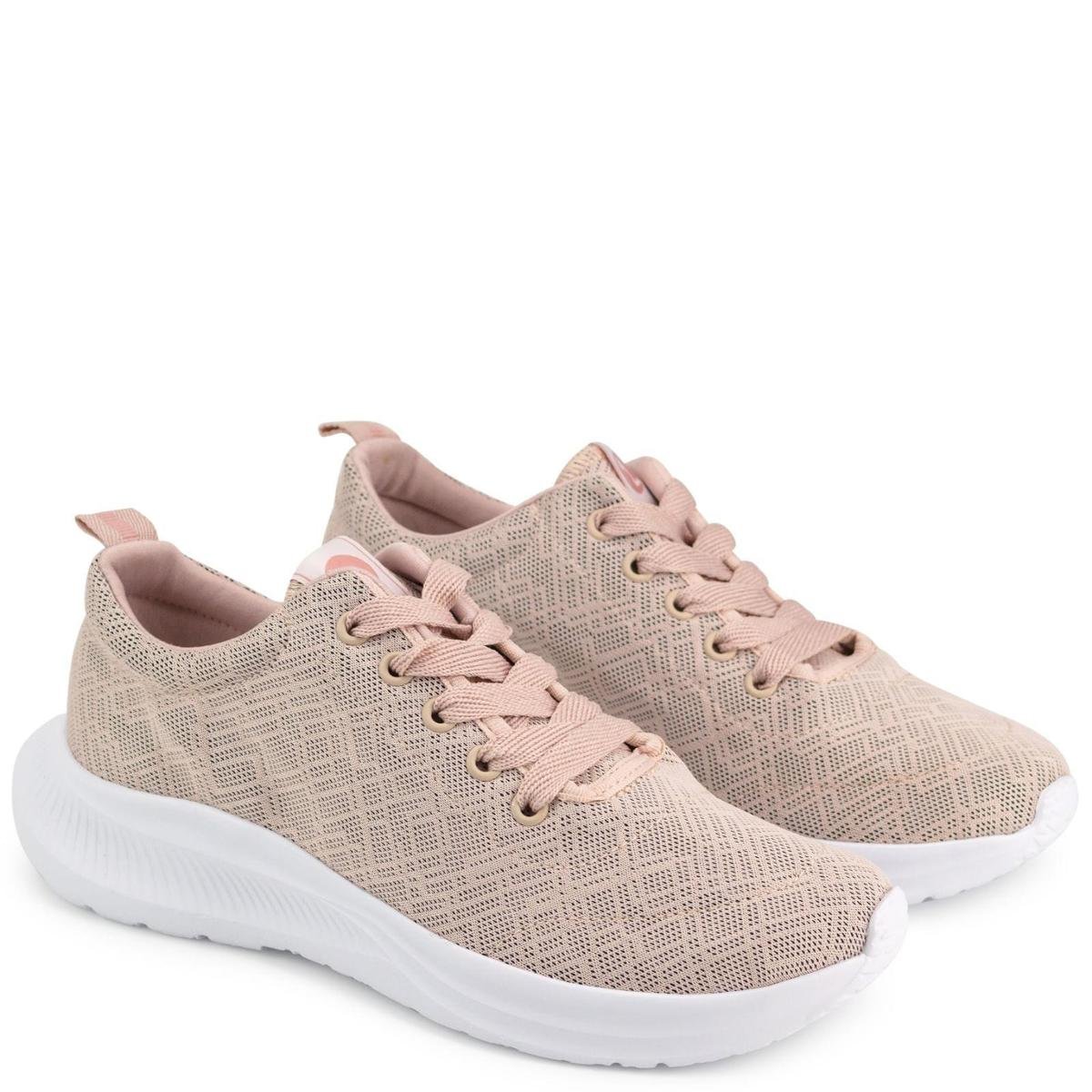 Tênis Tecido Nude SAPATINHO DE LUXO Zattini - Main Image