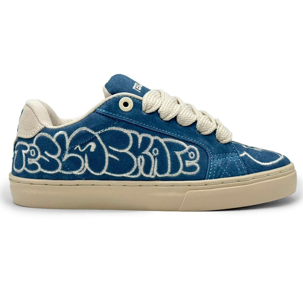Tênis Tesla Hertz Art Denim Unissex | Azul