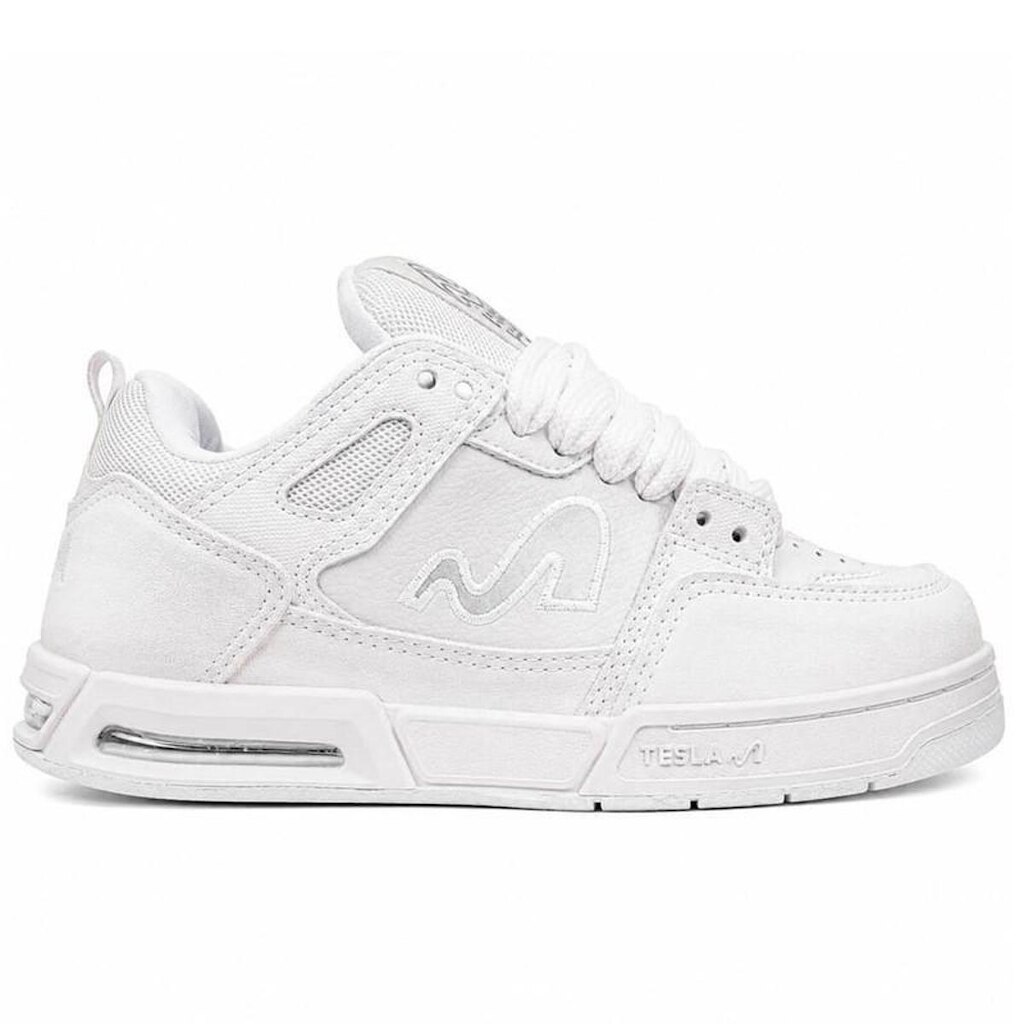 Tênis Tesla Nine Gold All White