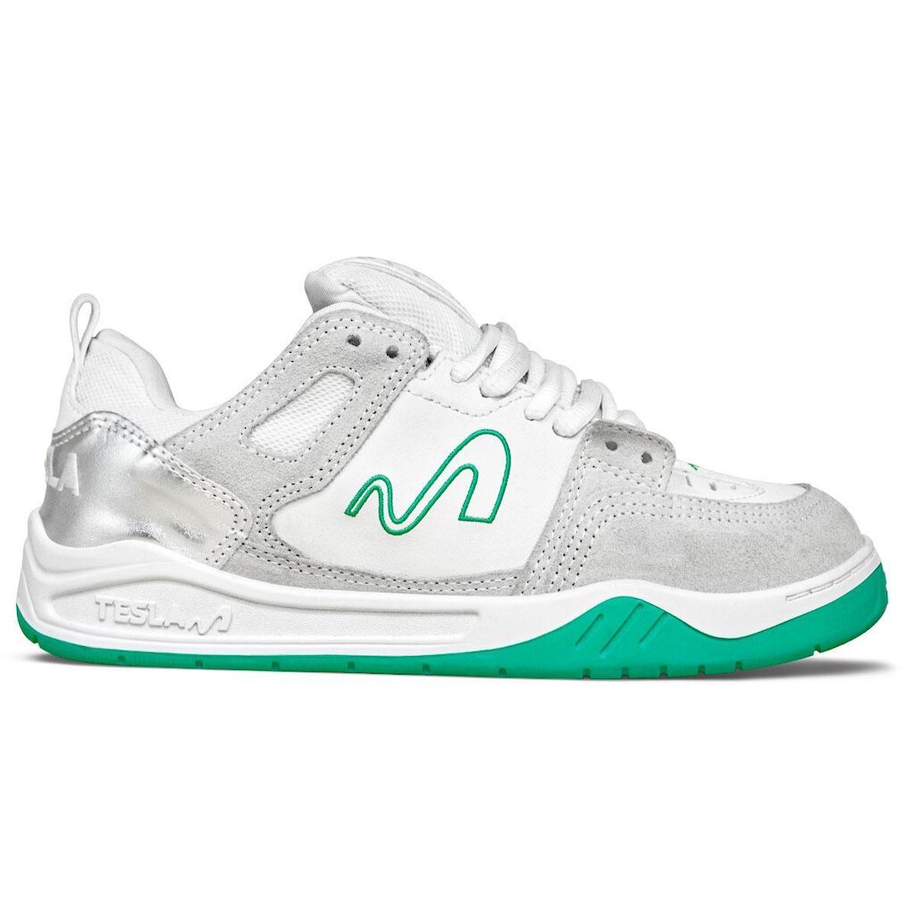 Tênis Tesla Nine White Tiffany Unissex