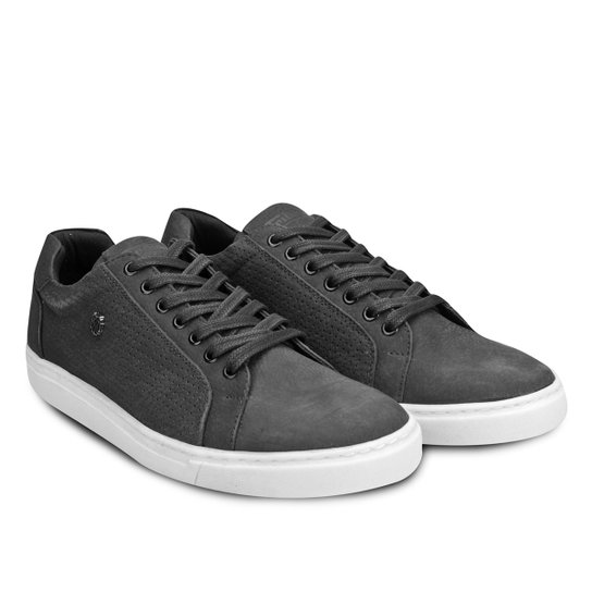 Tênis Triton Lona Perfuros Masculino - Cinza