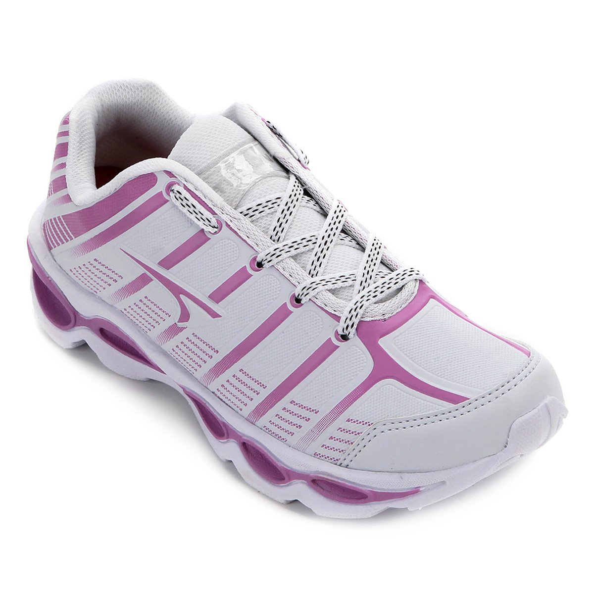 Tênis Tryon Nikko Feminino - Branco+Lilás Menor preço em Tênis Tryon Nikko Feminino - Branco+Lilás