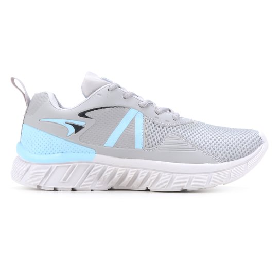 Tênis Tryon Out Feminino - Cinza+Azul Claro